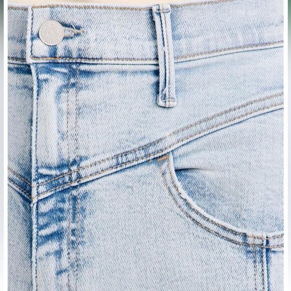 NWT MOTHER Women's High Waisted Pointy Study Nerdy Scatch Jeans size 30 - Picture 6 of 15